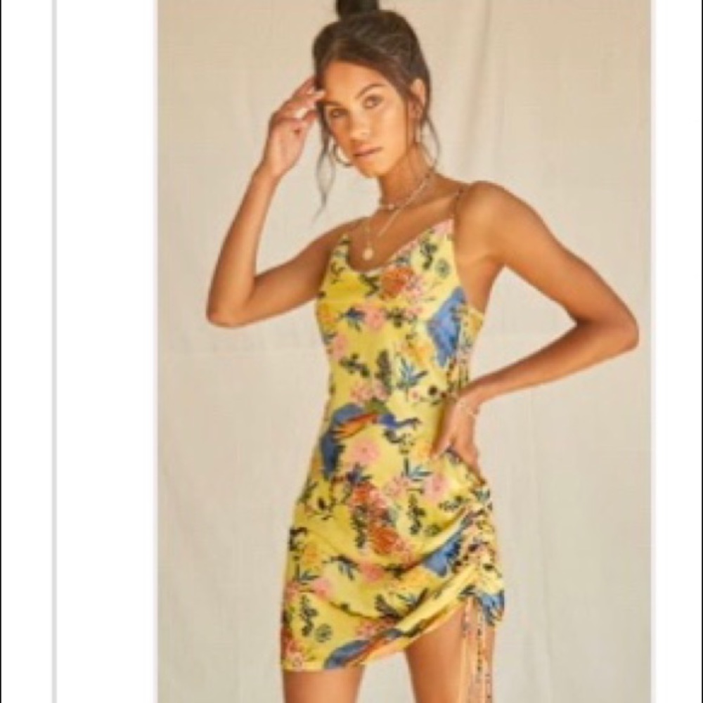 Tropical Floral Dress